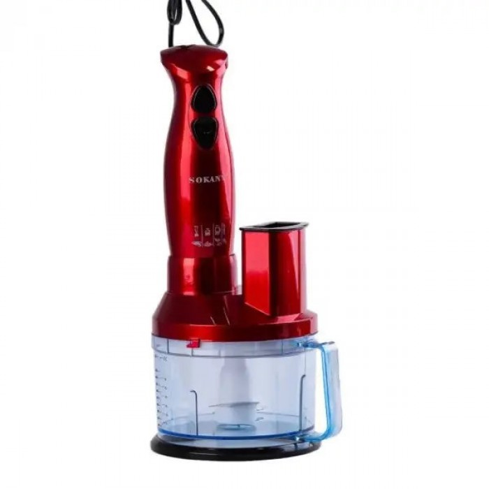 Кухонный комбайн Sokany 7в1 600Вт SM-5011-7 Красный