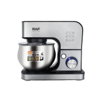 Кухонный комбайн с металлической чашей 5л 1800Вт Stand Mixer R.6605 Серый
