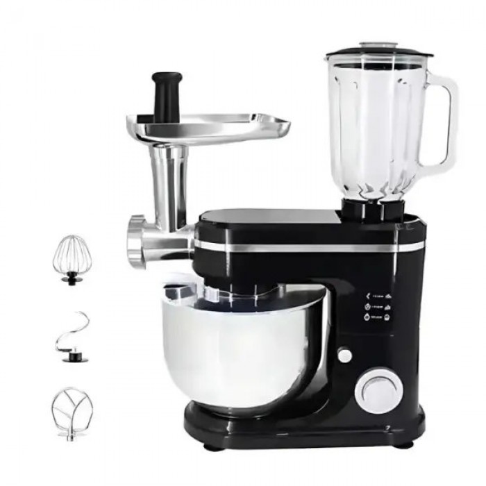 Кухонный комбайн Hoffmans 3в1 1600W HM-8085 Черный
