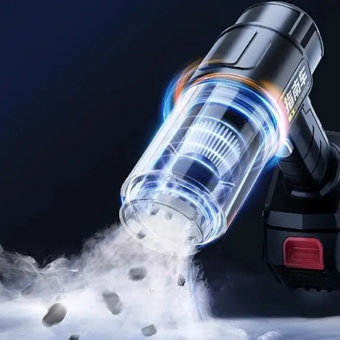Автомобильный пылесос аккумуляторный Dust collector Черный