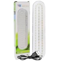 Лампа акумуляторна на магнітах 60 LED KD-760 Emeancy Light Біла