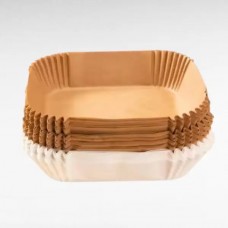 Форми пергаментні для аерогрилю та мультипечі 160x160x45мм (50 шт)