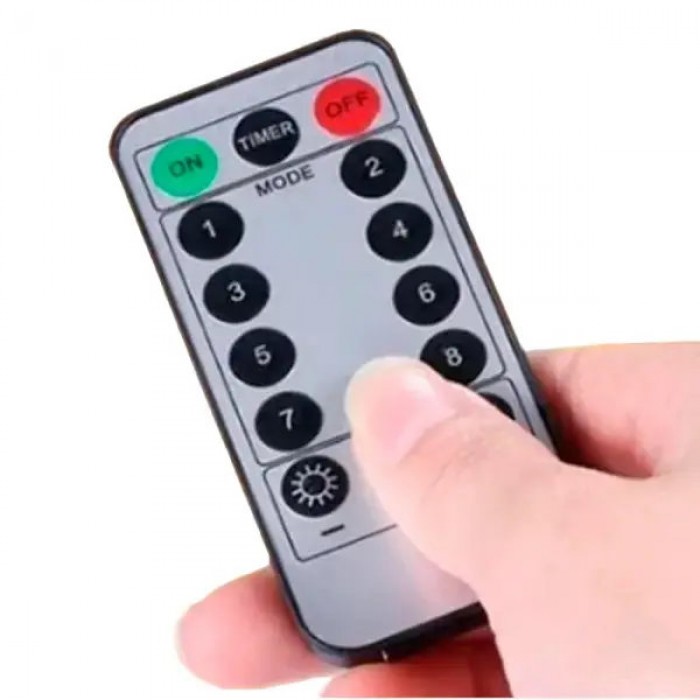 Гирлянда штора 3x3м 300LED USB с пультом Теплый свет