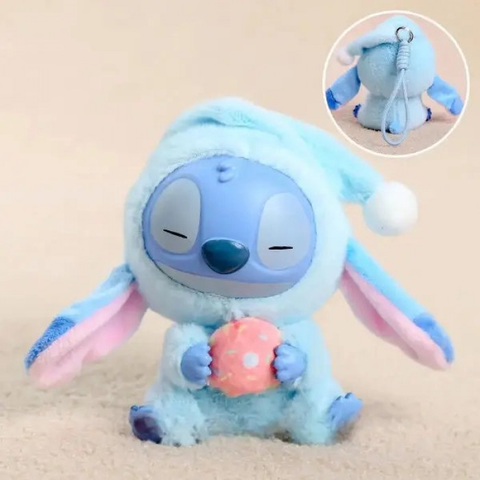 Іграшка-брелок СТИЧ СЮРПРИЗ 17см в коробці Stitch Pop Mart Рандомний персонаж, 7 можливих варіантів