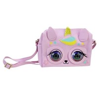Сумочка детская интерактивная с глазками 18*13,5см Little Winking Elf BL-316 Розовая