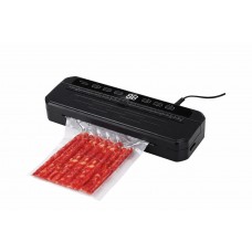 Вакуумний пакувальник для харчових продуктів Food Vacuum Sealer, сенсорний побутовий вакууматор для дому Чорний LY-881-Black