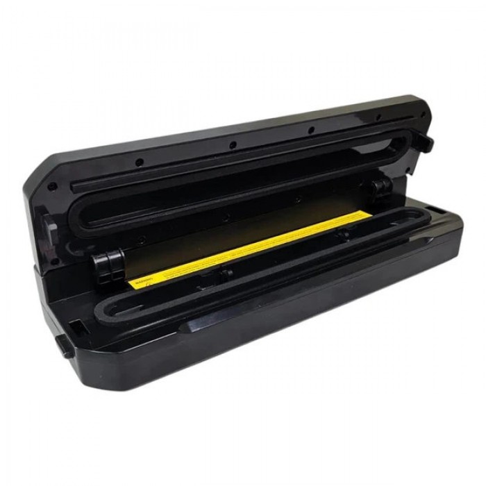 Вакуумний пакувальник для харчових продуктів Food Vacuum Sealer, сенсорний побутовий вакууматор для дому Чорний LY-881-Black