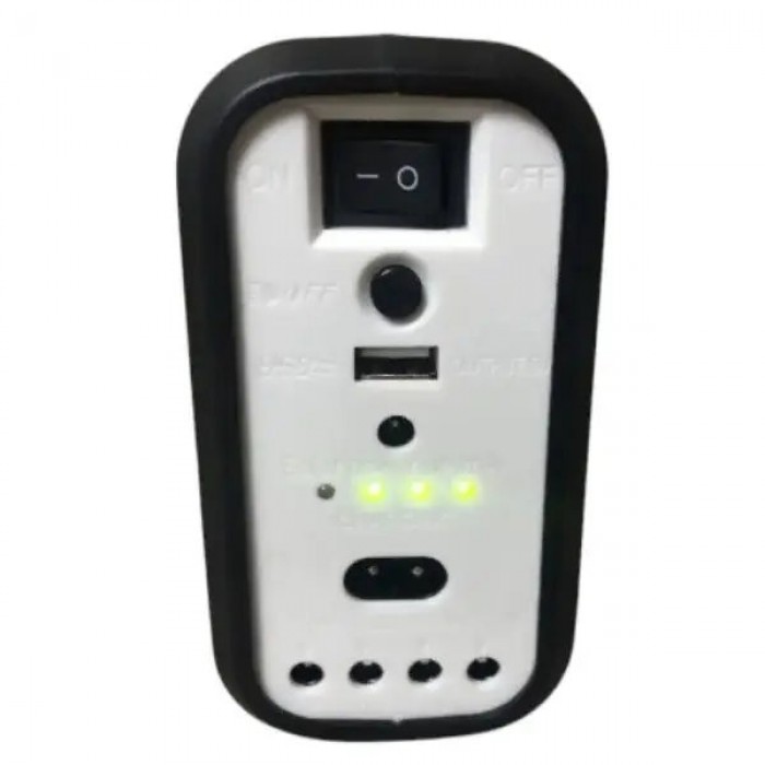 Портативная солнечная система фонарь-POWER BANK, солнечная панель +3 лампочки GD-8017s