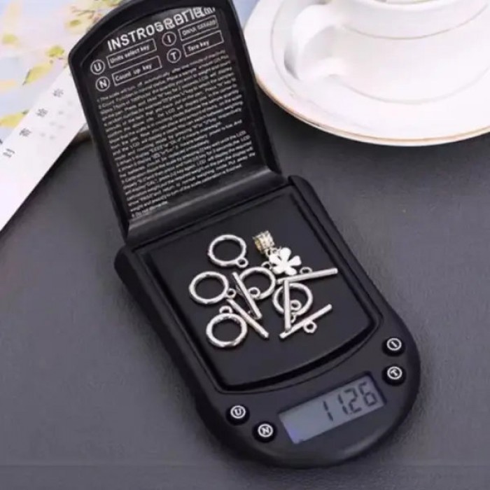 Весы ювелирные карманные 0.01G-200G AND P071 Черные
