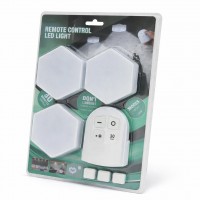 Набір із 3 світлодіодних світильників Remote Control з пультом