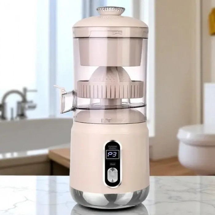 Соковитискач портативний електричний juicer AND1337 Бежевий