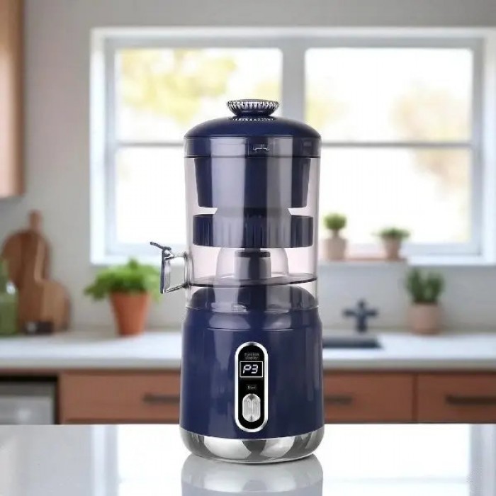 Соковитискач портативний електричний juicer AND1337 Синій