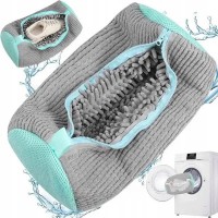 Мішок для прання взуття 39*19см Сірий