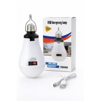 Лампочка акумуляторна 30W з USB-зарядкою, цоколь Е27 SS-6930 з гачком