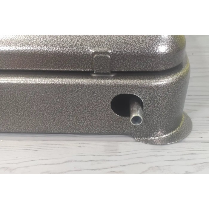 Плита газова настільна Domotec MS-6604 на 4 конфорки Чорна
