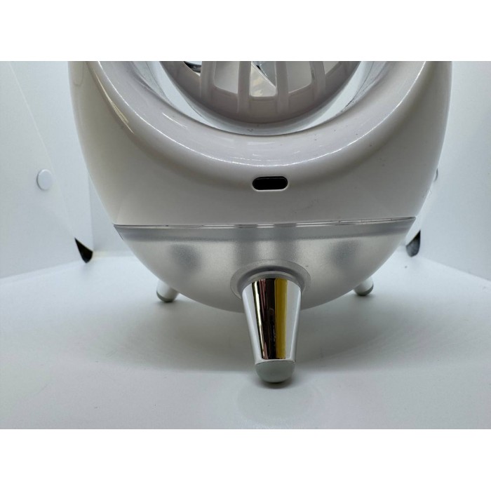 Вентилятор настольный аккумуляторный с увлажнителем Яйцо SPRAY COLD AIR FAN Белый