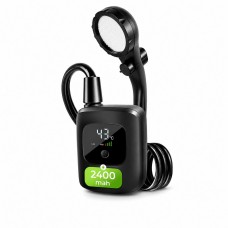 Переносний акумуляторний душ із силіконовим шлангом Electric Outdoor Shower, 2400 mAh