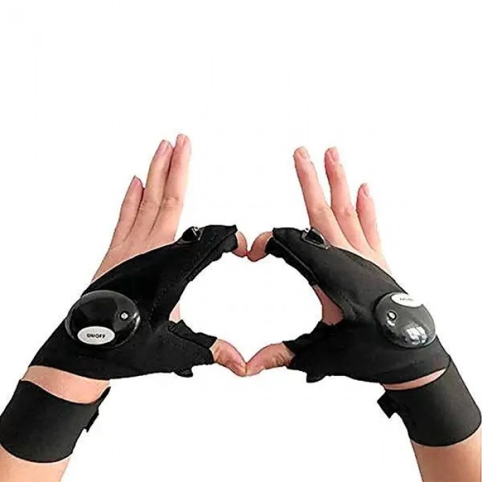 Рукавичка з вбудованим ліхтариком Glove Ligh