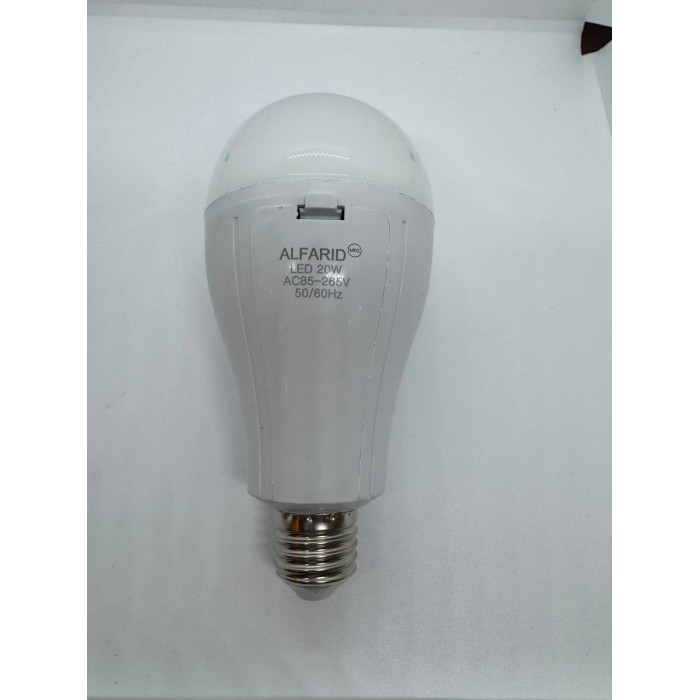 Лампочка зі знімними акумуляторами 2*18650 у патрон E27 20W