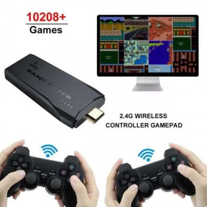 Портативна ігрова консоль Stick HDMI з бездротовим контролером 2.4G