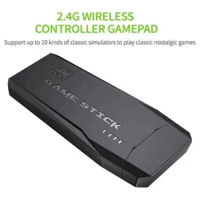 Портативна ігрова консоль Stick HDMI з бездротовим контролером 2.4G