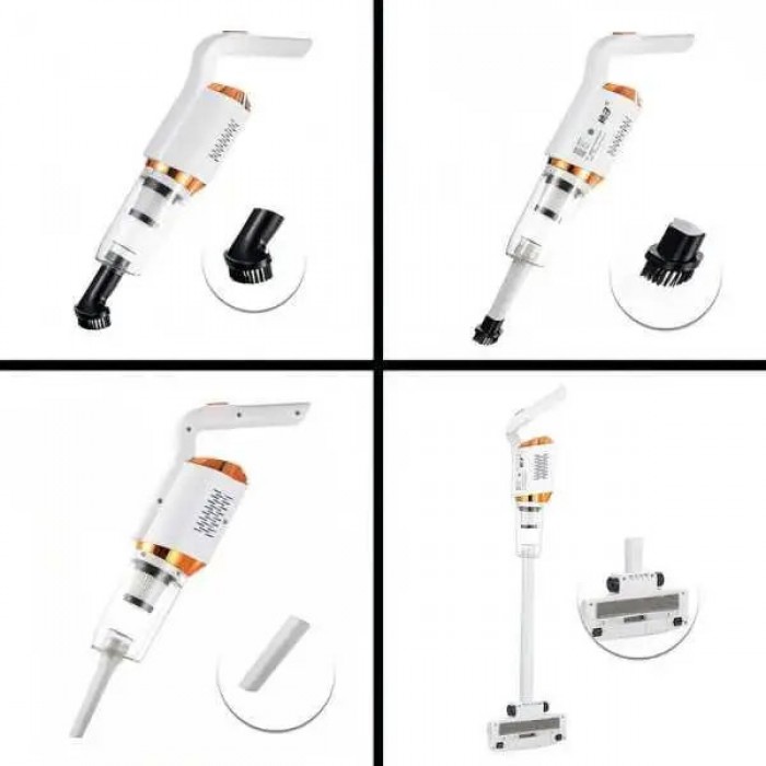 Бездротовий пилосос Wireless vacuum cleaner Білий