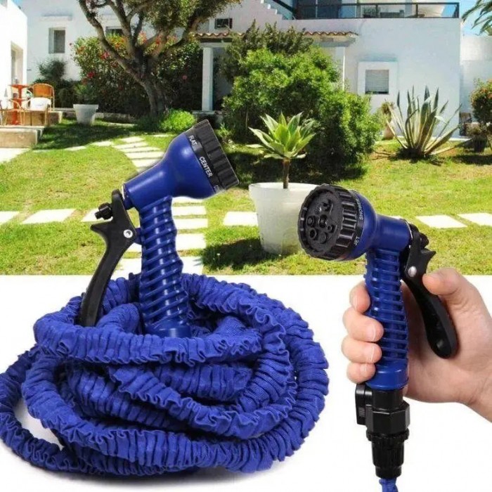 Садовий шланг Expandable Hose 22,5 м (XHOSE 22,5 метрів) + У ПОДАРУНОК насадка-розпилювач для поливу