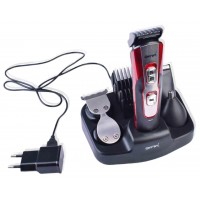 Аккумуляторная машинка для стрижки Geemy Gm-592 10 в 1 