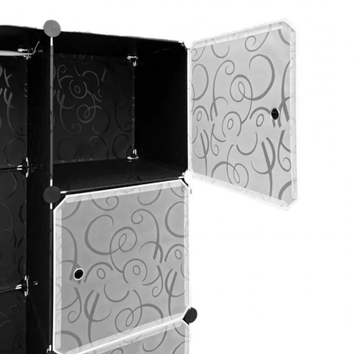 Пластиковый складной шкаф Storage Cube Cabinet MP-39-61, 9 секций 
