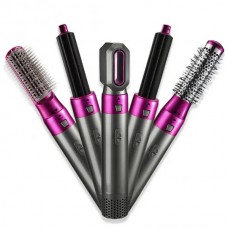 Фен щетка мультистайлер для волос 5 в 1 Hot Air Styler 5 насадок 
