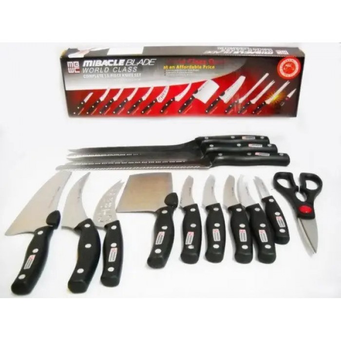 Набір ножів Miracle Blade World Class 13 в 1 Knife Set