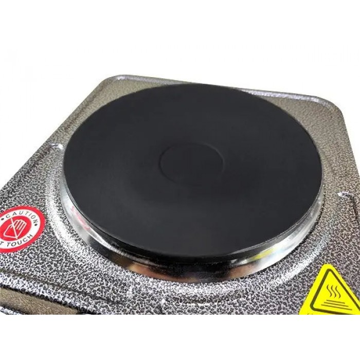 Електропліта Domotec MS 5821 Чорна 