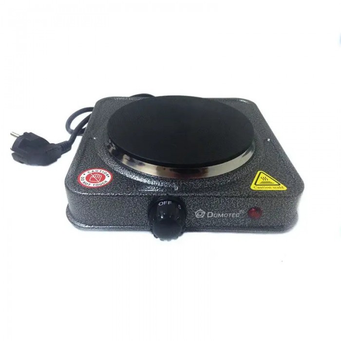 Електропліта Domotec MS 5821 Чорна 