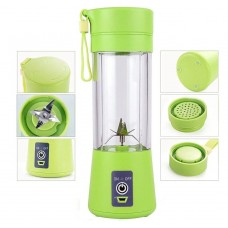 Блендер Smart Juice Cup Fruits USB Зеленый 4 ножа
