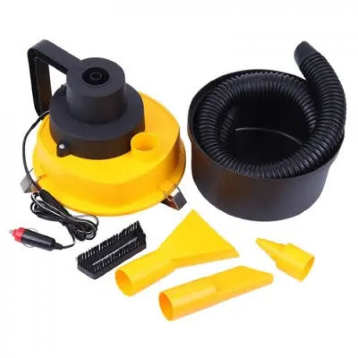 Автомобільний пилосос для сухого та вологого прибирання The Black Multifuction Wet and Dry Vacuum