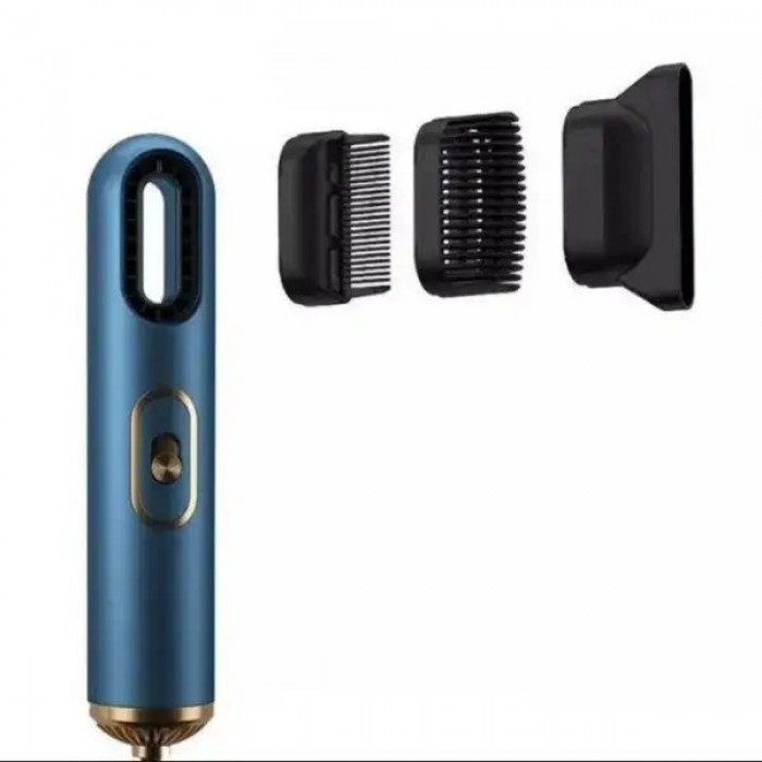 Фен компактний для подорожей 800Вт HAIR DRYER Синій