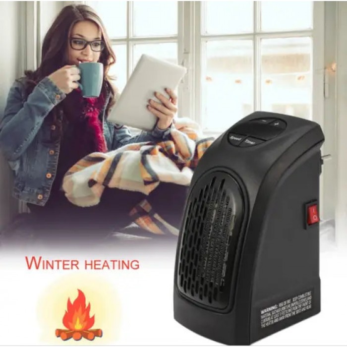 Портативный мини обогреватель 400Вт Handy Heater Черный