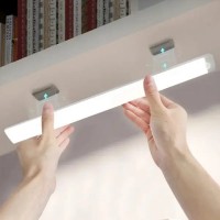 Світильник акумуляторний підвісний на магнітах 50см з датчиком руху Cabinet light Білий